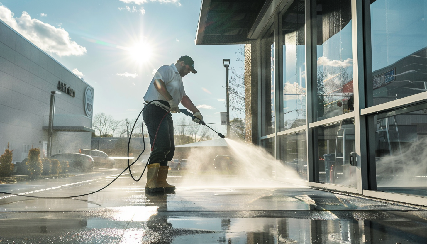 commercial pressure washing in anderson ca