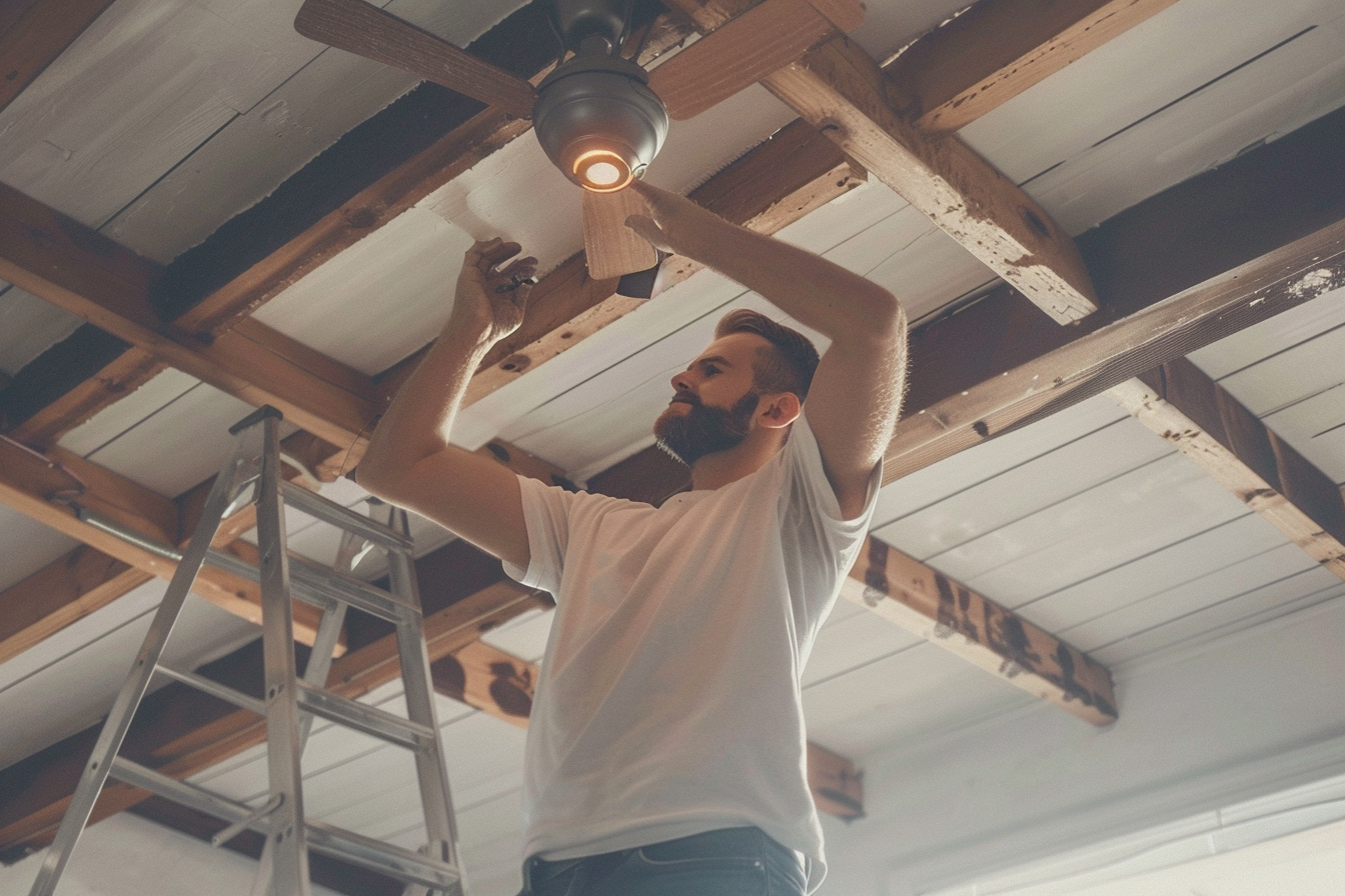 handyman ceiling fan installation